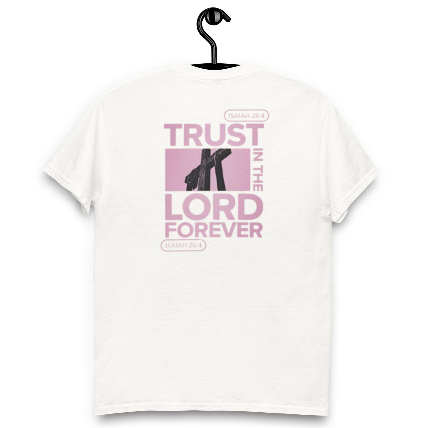 Camiseta Back Trust in the Lord White - Mujer