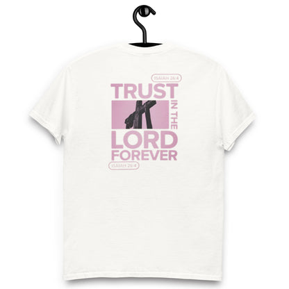 Camiseta Back Trust in the Lord White - Mujer