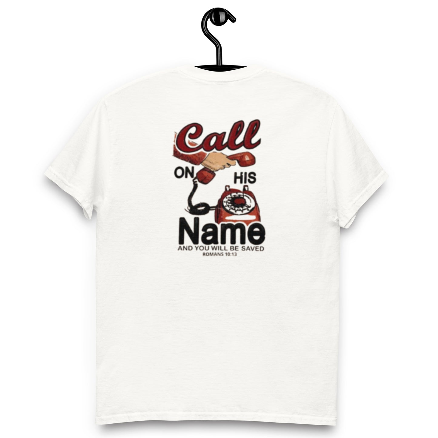 Camiseta Back call on his name White - Hombre