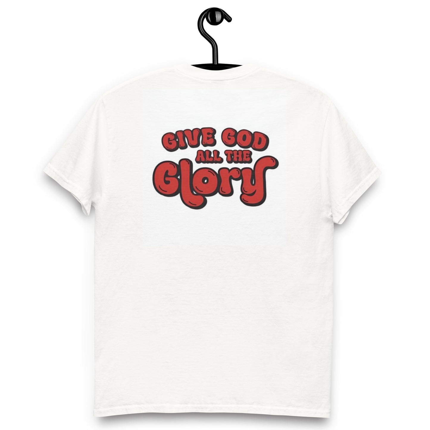 Camiseta Essential Back Give God all the Glory White - Hombre