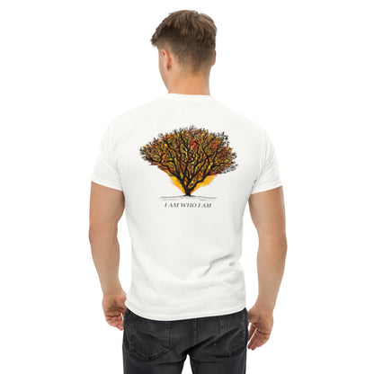 Camiseta Essential Back I am who I am White - Hombre