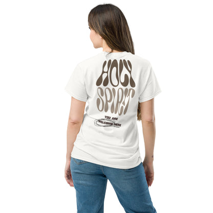 Camiseta Back Holy Spirit White - Mujer