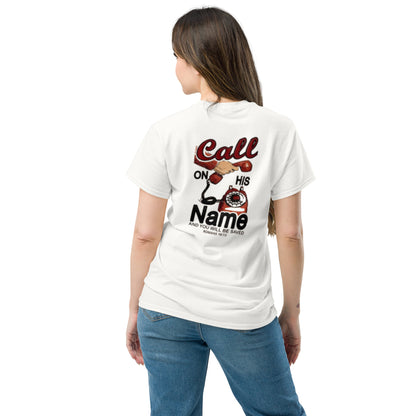 Camiseta Back call on his name White - Mujer