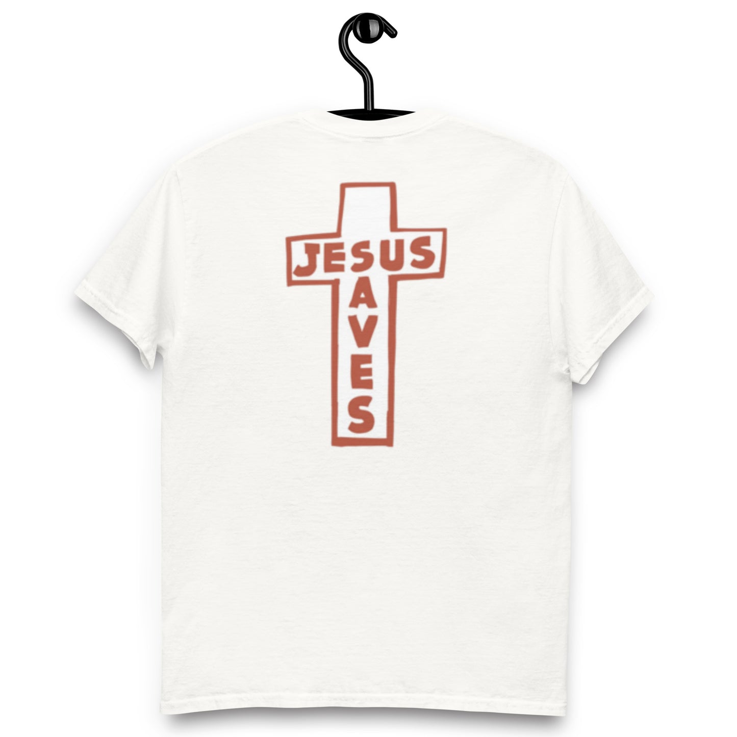 Camiseta Essential Back Jesus Saves - Mujer