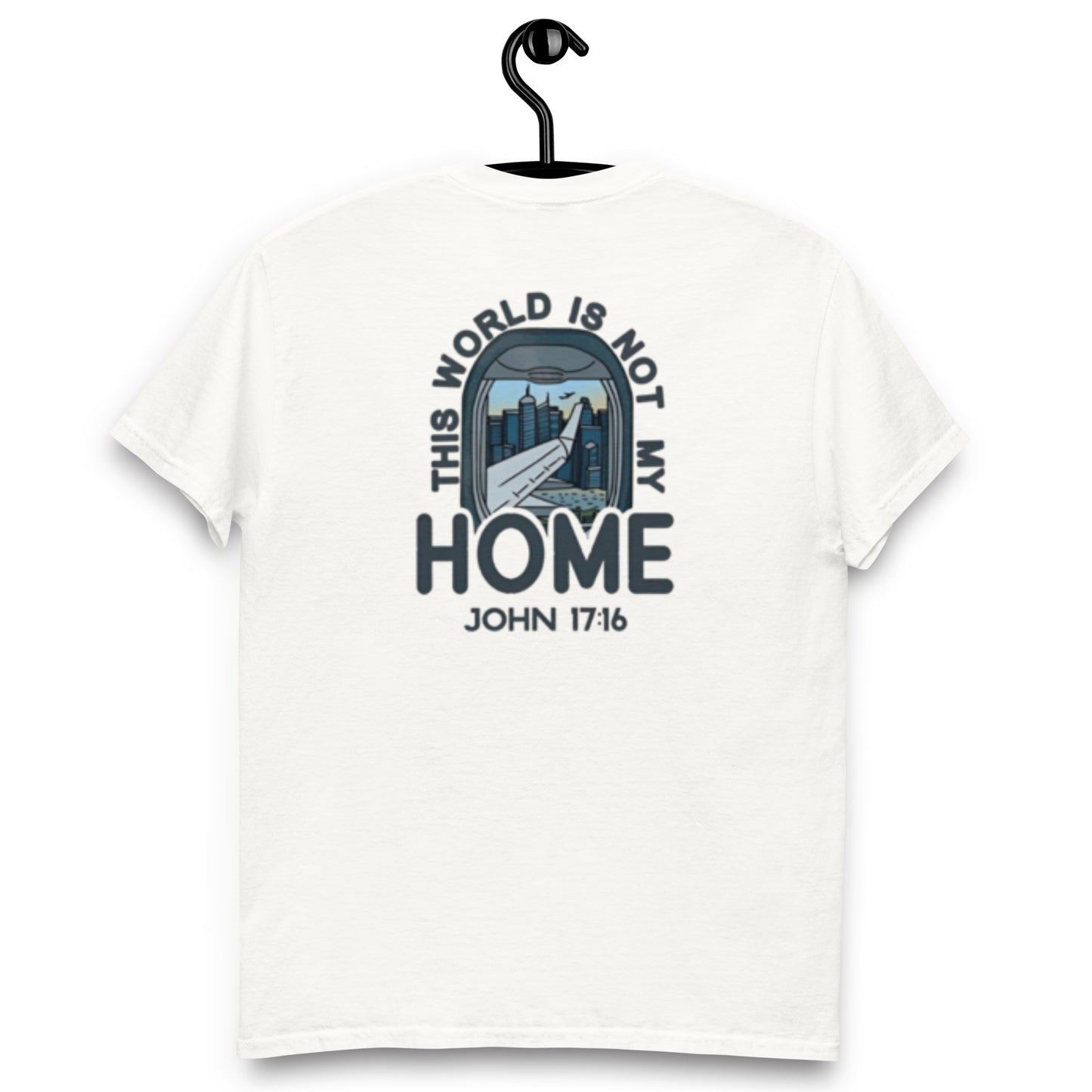 Camiseta Essential Back the world is not my home White - Mujer