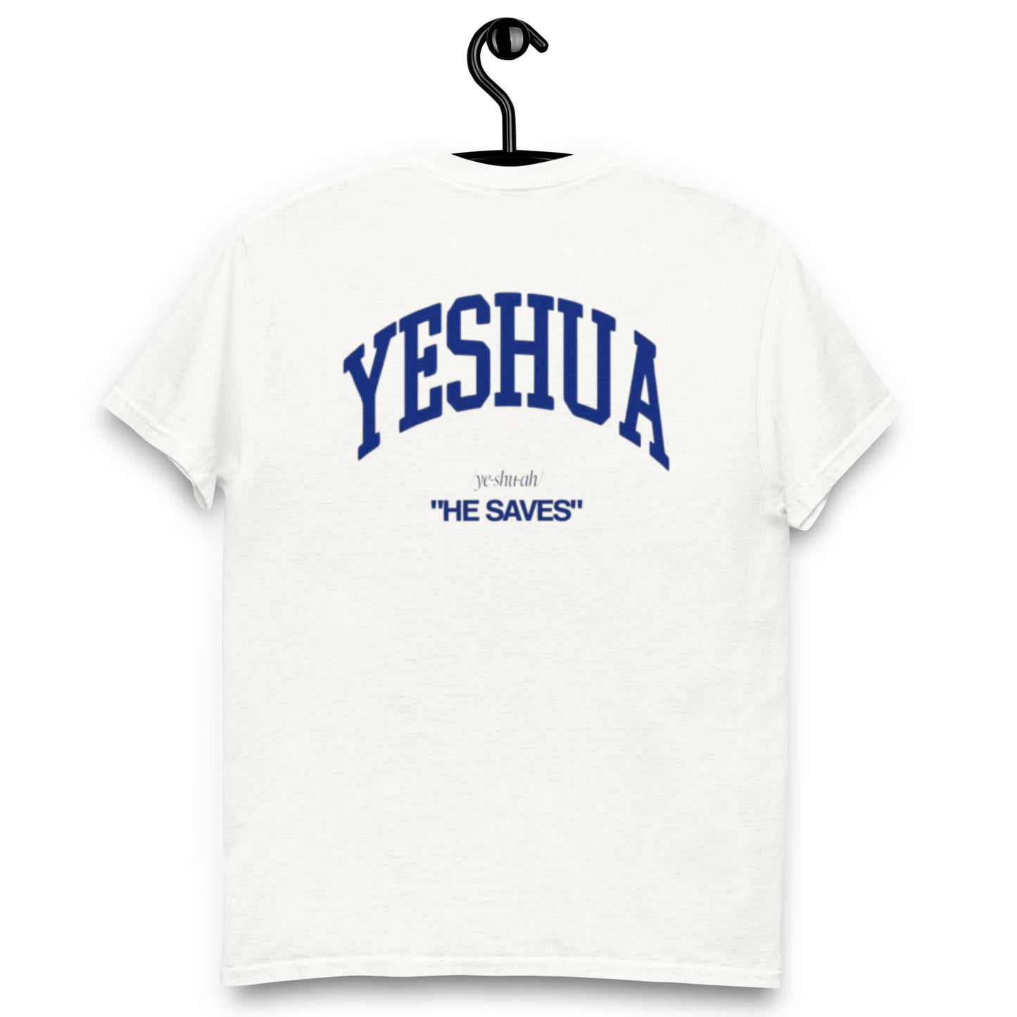 Camiseta Back Yeshua White - Hombre