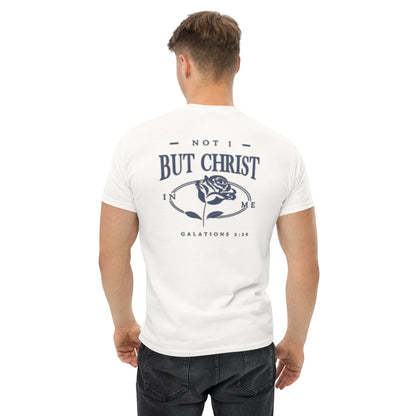 Camiseta Back Not I But Christ - Hombre