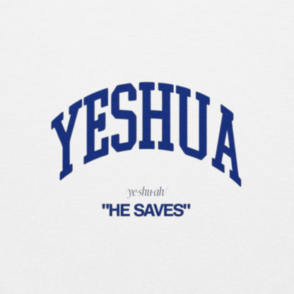 Jersey Back Yeshua White - Hombre