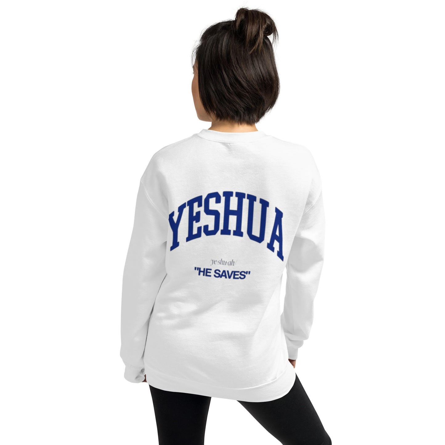 Jersey Back Yeshua White - Mujer