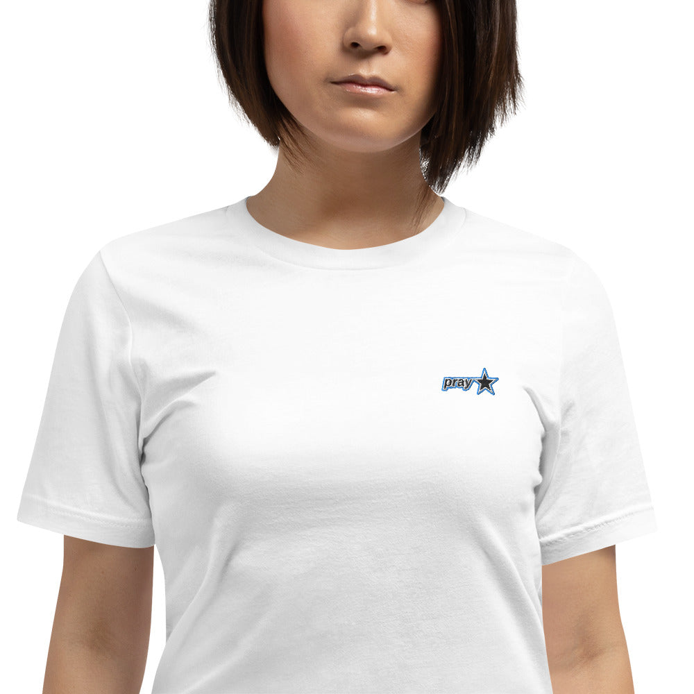 Camiseta back ticket white - Mujer